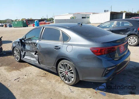 2021 Kia Forte Gt из США, поврежденный, VIN 3KPF44AC3ME354686